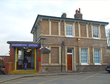 Snaresbrook Tube Station, London